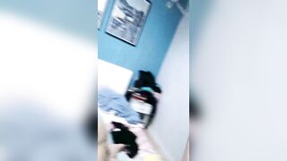 18清纯嫩妹和闺蜜一起操逼秀【下篇】被后入爆操嗯嗯浪叫，接着操闺蜜小穴超粉，轮流猛插闭着眼睛很享受