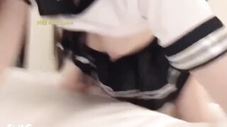 台湾妹子网吧直接约路人3P