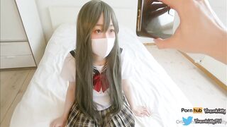 Yuzukitty OnlyFans 堕落日记2：白丝新娘胁迫花嫁~