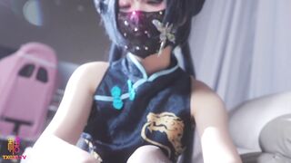 [糖心Vlog] 龙华妃咲COS老师 即便在此处发生任何事 妾身都不会怪罪于你的永远不会 - 明纱柚奈